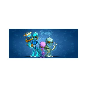 پادری کودک مدل موجودات فضاییMK0005