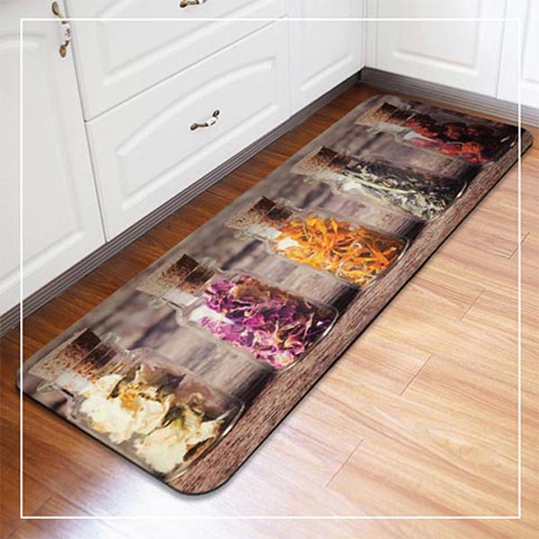 پادری آشپزخانه مدل شیشه های ادویه