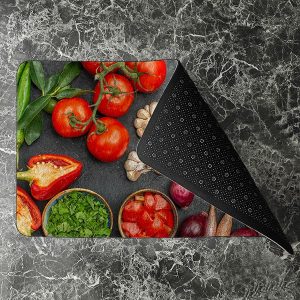 پادری آشپزخانه مدل سبزیجات سالم و تازه