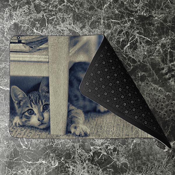 پادری حیوانات مدل گربه زیر میز