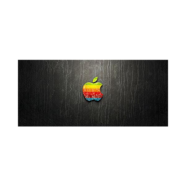 موس پد طرح فضا مدل آرم اپل رنگی