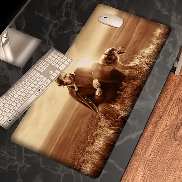 موس پد کلاسیک مدل رقص با گرگ ها