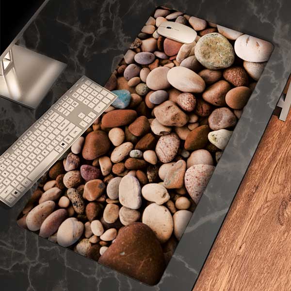 موس پد مدل سنگ های رودخانه ای