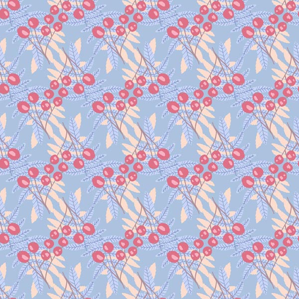 سفره و رومیزی پارچه ای مدل شاخه های گیلاس