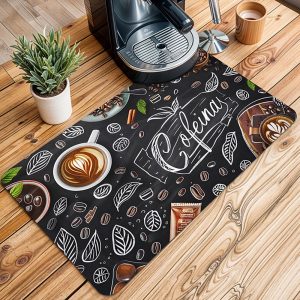 مت بار آشپزخانه و کافه مدل قهوه های گرافیکی MH1012