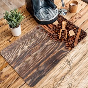 مت بار آشپزخانه و کافه مدل قهوه و چوب دارچین MH1015