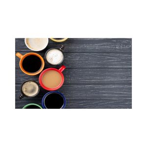 مت بار آشپزخانه و کافه مدل فنجان های قهوه