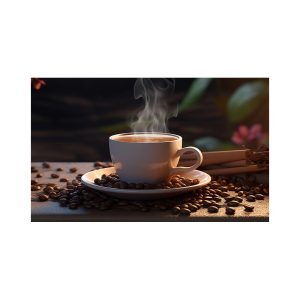 مت بار آشپزخانه و کافه مدل فنجان گرم قهوه