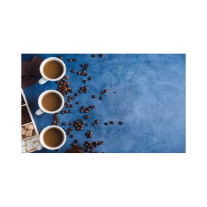 مت بار آشپزخانه و کافه مدل سه فنجان قهوه