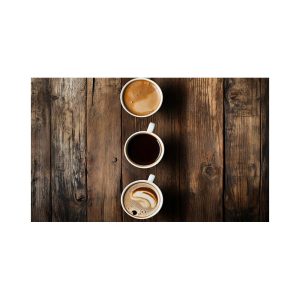 مت بار آشپزخانه و کافه مدل تم زیبای 3 فنجان