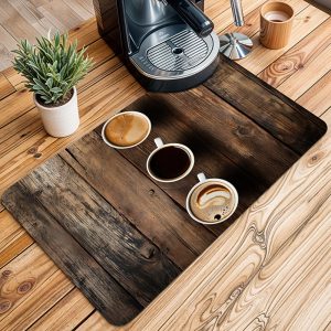 مت بار آشپزخانه و کافه مدل تم زیبای 3 فنجان MH1040