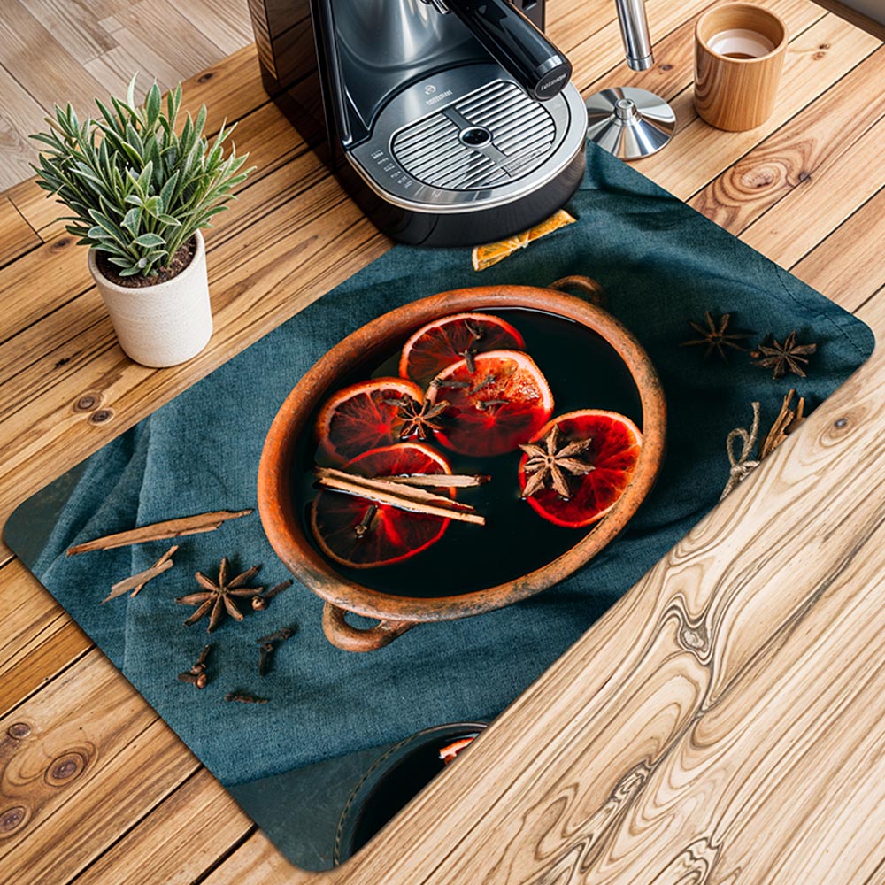 مت بار آشپزخانه و کافه مدل چای لیمو