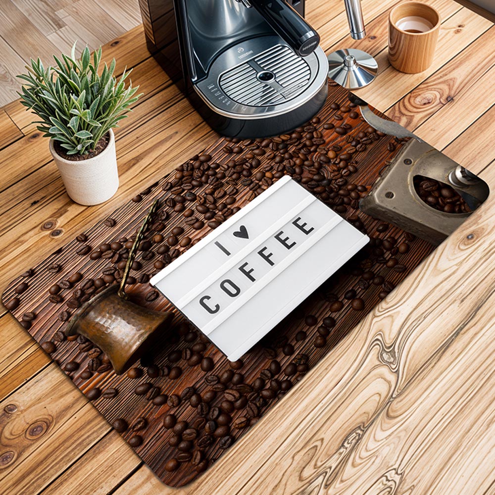 مت بار آشپزخانه و کافه مدل آی لاو کافی