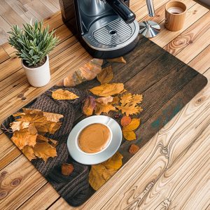 مت بار آشپزخانه و کافه مدل کاپوچینوی پاییزی MH1085