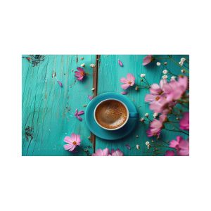 مت بار آشپزخانه و کافه مدل قهوه بهاری