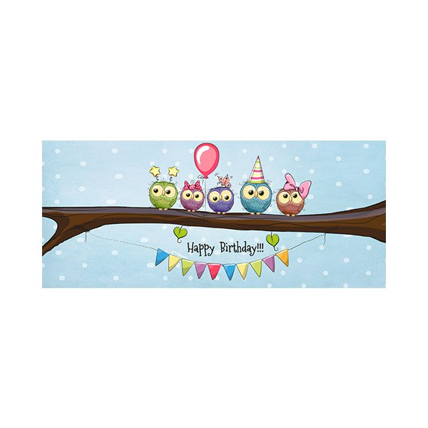 پادری کودک مدل جغدها در جشن تولد