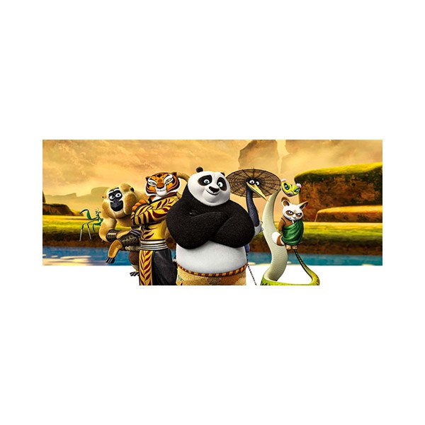 پادری کودک مدل پاندای کونگ فو کار و دوستان