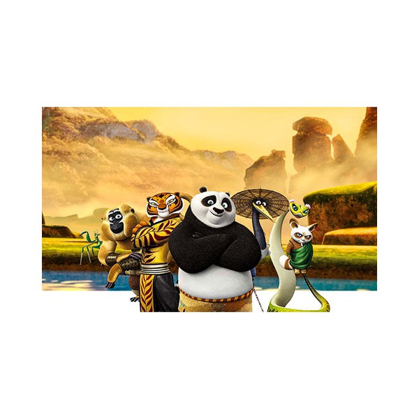 پادری کودک مدل پاندای کونگ فو کار و دوستان