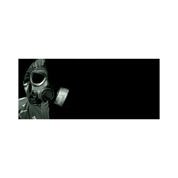 پادری نوجوان مدل ماسک شیمیایی