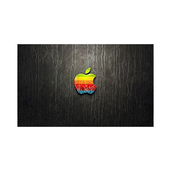 پادری نوجوان مدل آرم اپل رنگین کمانی