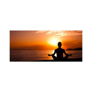 پادری نوجوان مدل بانوی مدیتیشن در غروبM35M001-MT0247