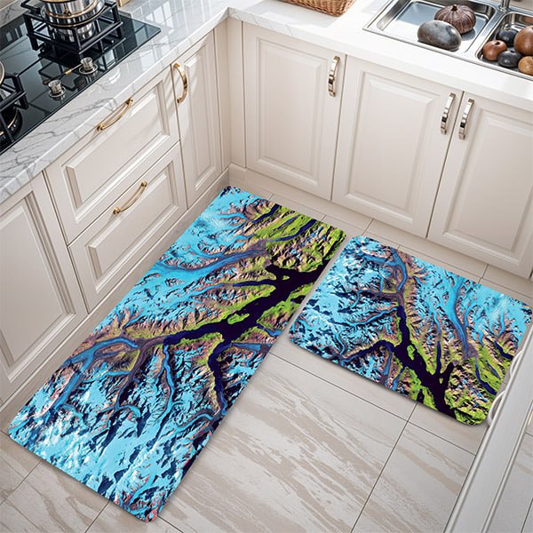 پادری مدرن و کلاسیک مدل رودخانه ای از بالا