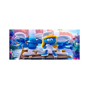 پادری کودک مدل اسمورف های خوشحالMK0098