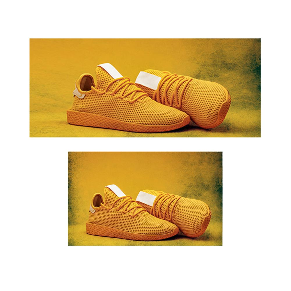 پادری نوجوان مدل کتانی زرد