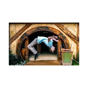 پادری نوجوان مدل چرخش معکوس