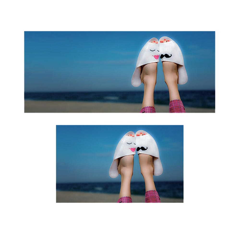 پادری نوجوان مدل دمپایی های عاشق