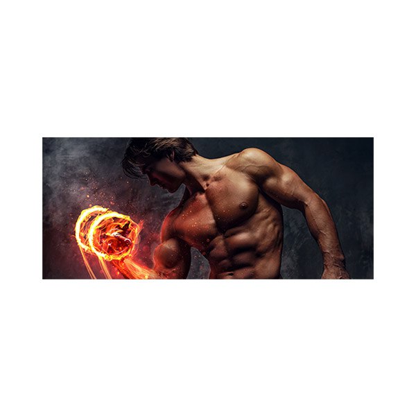 پادری نوجوان مدل قهرمان بدنسازی