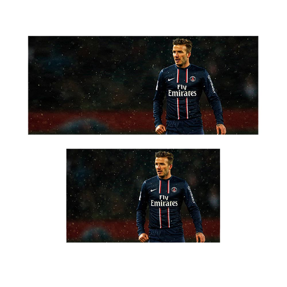 پادری نوجوان مدل فوتبال و اسطوره دیوید بکهام