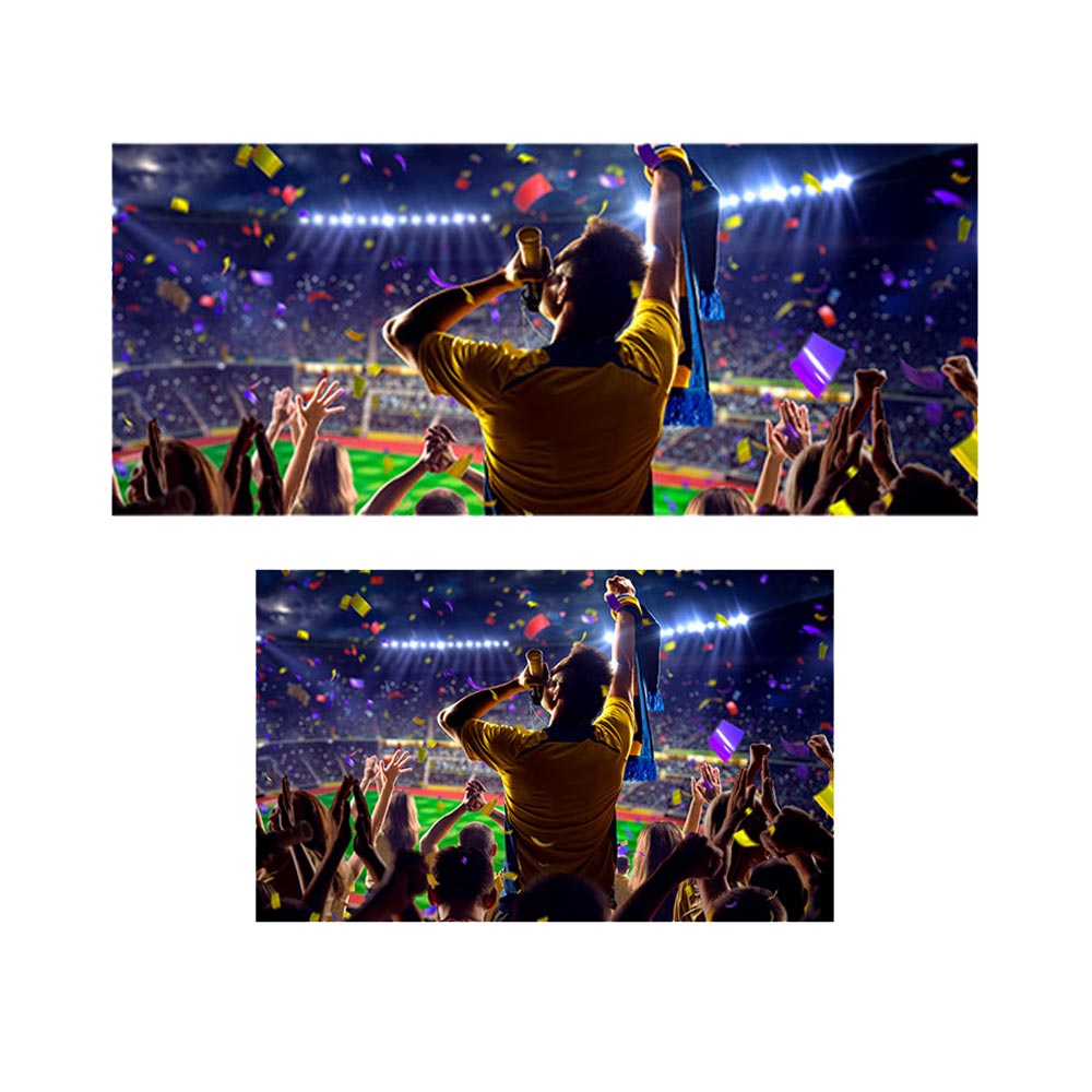 پادری نوجوان مدل تماشاچیان برزیلی