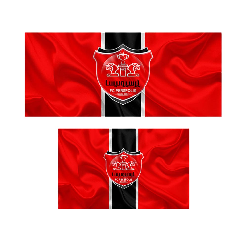 پادری نوجوان ورزشی مدل پرچم پرسپولیس