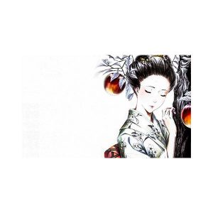 پادری نوجوان مدل بانوی ژاپنی