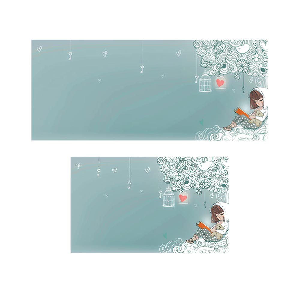 پادری نوجوان مدل کتاب و خانه رویایی دختر