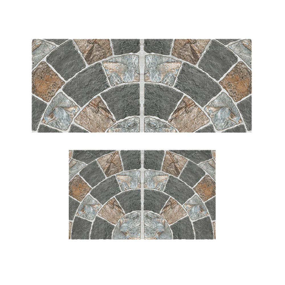 پادری مدرن و کلاسیک مدل سنگ فرش دایره ای