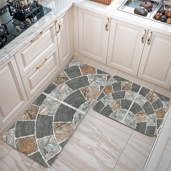 پادری مدرن و کلاسیک مدل سنگ فرش دایره ای