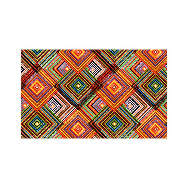 پادری مدرن و کلاسیک مدل لوزی های رنگی تو در تو