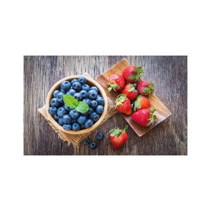 پادری آشپزخانه مدل ظرف تمشک و توت فرنگی 1