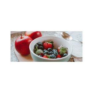 پادری آشپزخانه مدل ظرف توت فرنگی و سیبMH0049