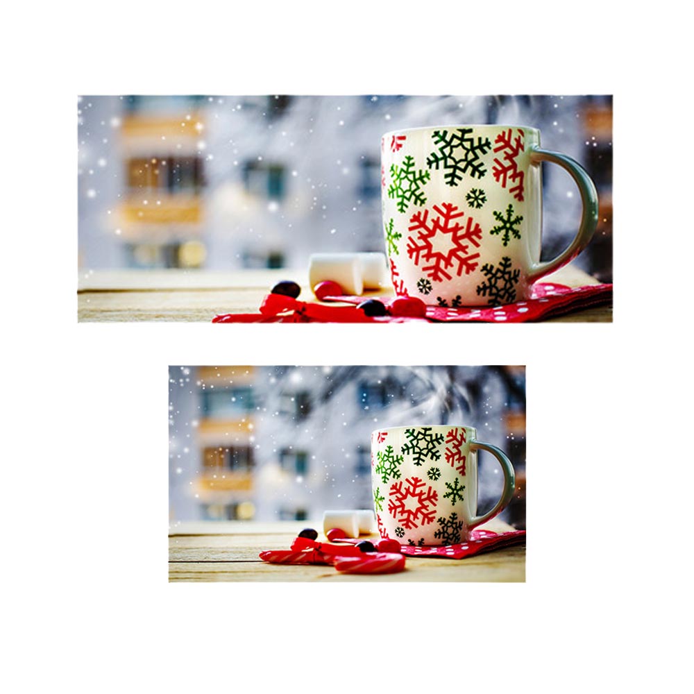 پادری آشپزخانه مدل لیوان چایی زمستانی