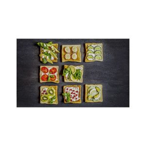 پادری آشپزخانه مدل لقمه های متنوع صبحانه