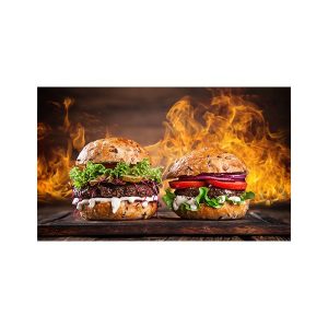 پادری آشپزخانه مدل جذابیت همبرگر