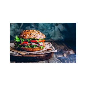 پادری آشپزخانه مدل یک همبرگر بزرگ