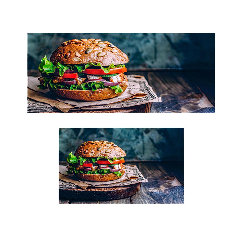 پادری آشپزخانه مدل یک همبرگر بزرگ