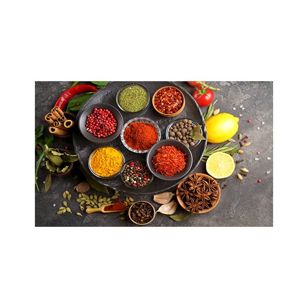 پادری آشپزخانه مدل یک سینی ادویه های جذاب