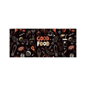 پادری آشپزخانه مدل گرافیکی غذای خوبMH0310