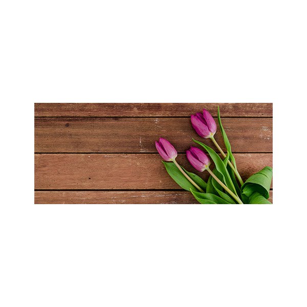 پادری طرح گل مدل 3 شاخه لاله MF0078