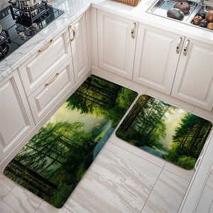 پادری طرح گل مدل جنگل سرسبز MF0144